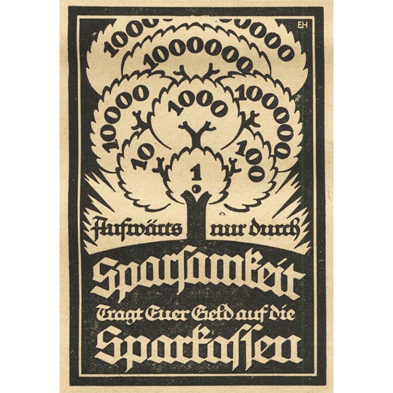 Werbung Vor 100 Jahren || Sparkassengeschichtsblog